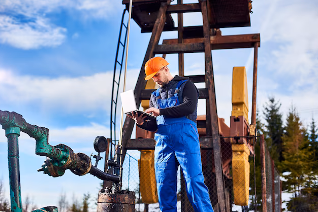 A large oil refinery Mineral Rights in Canadian County